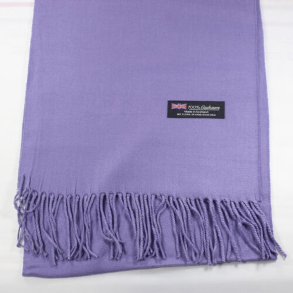 Accessories | Lavender Cashmere Scarf New | Poshmark